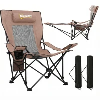 Outsunny Scaun de camping relax(m-11)
