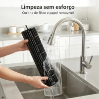 HOMCOM Climatizador Evaporativo de Torre 3 em 1 com Depósito de 9 L Oscilação 48° 3 Velocidades 3 Modos Temporizador Branco(m-9)