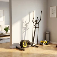 SPORTNOW Ellipsentrainer für Zuhause, leise magnetisch, App-kompatibel(m-4)
