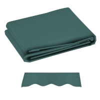 Outsunny Techo de Repuesto para Toldo 282x250 cm con Protección UV 50+ Impermeable para Patio Terraza Jardín Verde
