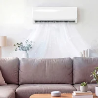 HOMCOM Ar Condicionado Split Inverter 12.000 BTU com Bomba de Calor Wi-Fi e Controlo por Voz para 18 m² com Kit de Instalação(m-2)