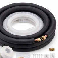 HOMCOM Ar Condicionado Split Inverter 12.000 BTU com Bomba de Calor Wi-Fi e Controlo por Voz para 18 m² com Kit de Instalação(m-8)