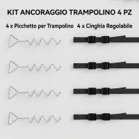 SPORTNOW Cyclette Bluetooth, App, Silenziosa, 8 Livelli Resistenza Magnetica per Casa.(m-4)