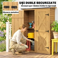 Outsunny căsuță dulap cămară dulapior magazie box(m-7)