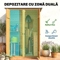 Outsunny căsuță dulap cămară dulapior magazie box(m-4)