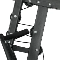 SPORTNOW Multi Gym with Adjustable Seat and Back, All in One Home Gym Machine with 45kg Weight Stack for Full Body Strength Training(m-12)