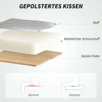 HOMCOM Fauteuil de bureau ergonomique avec accoudoirs relevables, soutien lombaire réglable Gris(m-4)