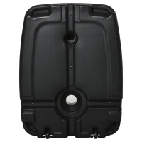 Outsunny Bază pentru Umbrelă de Soare cu Braț, Umplibilă până la 75 kg, cu Bază în Formă de T Inclusă, 80x60x17 cm, Neagră(m-9)