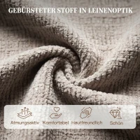 HOMCOM Drehbarer Elektrischer Relaxsessel für Erwachsene, Sessel mit Leinenoptik-Stoff und Ladeanschlüssen, Beige(m-7)