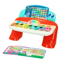 Piano Táctil Bebé Winfun con Luz, Sonidos y 8 Teclas, 27x18x16 Cm, Multicolor(m-1)
