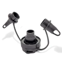 Inflador Eléctrico Intex Quick Fill 650 L/Min, 14,5x12,5x14,5 Cm, Negro(m-5)