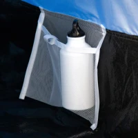 Tienda de Campaña para 2 Personas Impermeable, 200x120x100 Cm, Azul(m-5)