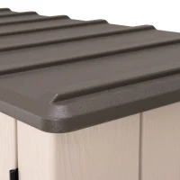 Armario Exterior Vertical 1.500 L Rough Cut™ 143x74x174 Cm, Marrón(m-8)