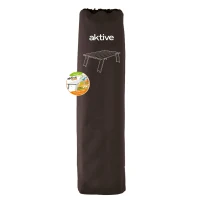 Mesa Plegable Ultraligera Aktive, 55x41x20 Cm, Plateado(m-2)