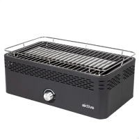 Barbacoa Sobremesa Sin Humo, 45x28x19 Cm, Negra(m-1)