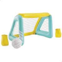 Portería Hinchable INTEX con Balón y Bolsa Estabilizadora, 140x89x81 Cm, Blanco