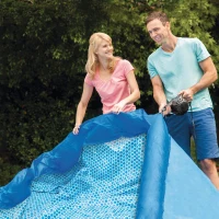 Piscina Hinchable INTEX Easy Set, 366x366x76 Cm, Azul(m-5)