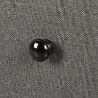 Cómoda 6 Cajones Efecto Mármol con Estructura de Acero, 80x30x62 Cm, Negro(m-7)