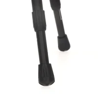 Mesa Plegable de Camping en Aluminio Antideslizante, 37x37x55 Cm, Negra(m-6)