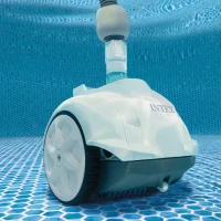 Robot Limpiafondos Automático Intex ZX50 para Piscinas Pequeñas, 39x39x32,5 Cm, Azul(m-7)