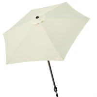 Parasol Hexagonal Mástil Aluminio Ø38 Mm, 270 Cm, Crema(m-1)