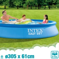 Piscina Hinchable Intex Easy Set con Depuradora, 305x61 Cm, Azul(m-2)