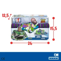 Saltador Pogo 3D Toy Story con Mango Acolchado Antideslizante, 22,5x9,5x42 Cm, Lila y Verde(m-7)