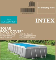 Cobertor Solar Intex para Piscinas Rectangulares, 476x234 Cm, Azul(m-10)