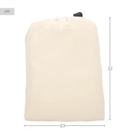 Hamaca Colgante Ultrarresistente Algodón 300 G/m2, 312x150x23 Cm, Beige(m-5)