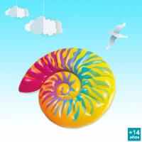 Colchoneta Hinchable Caracola INTEX, 157x127x25 Cm, Multicolor(m-5)