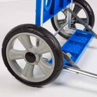 Carro Mesa Playa Plegable 2 en 1 Aktive, 50x52x105 Cm, Azul(m-3)