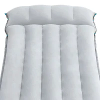 Colchoneta Hinchable Individual INTEX Camping Mats, 67x184x17 Cm, Gris y Azul(m-7)