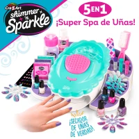 Spa de Uñas 5 en 1 Shimmer 'N Sparkle, 35,5x12,5x30 Cm, Multicolor(m-2)