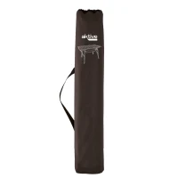 Mesa Plegable Camping Aktive Antideslizante y Ajustable, 19,5x14x93,5 Cm, Plata(m-8)