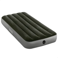 Colchón Hinchable Individual INTEX Dura-Beam Fiber-Tech Downy, 191x76x25 Cm, Azul(m-1)