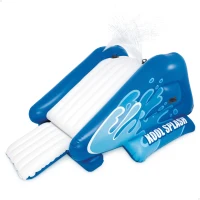 Tobogán Hinchable Acuático INTEX con 2 Pulverizadores, 333x206x117 Cm, Azul(m-1)