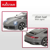 Coche Radiocontrol Rastar Porsche 911 Sport Classic 1:16, 38x19x17 Cm, Gris(m-3)
