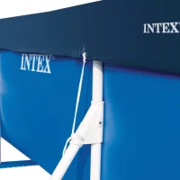 Cobertor Rectangular Intex con Voladizo 20 Cm, 460x226 Cm, Azul Marino(m-6)
