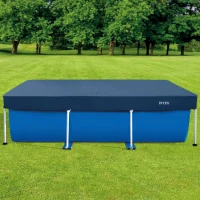 Cobertor Piscina Rectangular Intex 0,18 Mm, 300x200 Cm, Azul Marino(m-2)