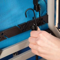 Carro Plegable Multiusos Aktive, Aluminio Ligero, 40x40x75/100 Cm, Negro(m-6)