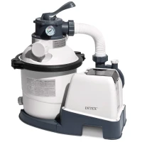 Depuradora de Arena Intex Krystal Clear 5.700 L/h 0,25 Hp, 60x41x32,5 Cm, Gris(m-1)