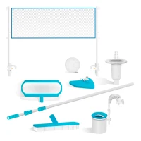 Piscina Desmontable Ultra XTR Frame INTEX Pack Deluxe, 732x366x132 Cm, Gris Oscuro(m-3)