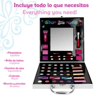 Maletín de Maquillaje Infantil Shimmer 'N Sparkle, 25,5x5x27,5 Cm, Rosa(m-5)