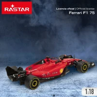 Coche Teledirigido Ferrari Escala 1:18, 38x16,5x14,5 Cm, Rojo(m-3)