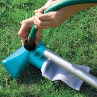 Kit de Mantenimiento INTEX con Mango Telescópico de Aluminio, 239 Cm, Azul(m-4)