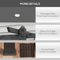 Outsunny 4 x 3m Aluminium Pergola with Retractable Roof, Modern Outdoor Gazebo Canopy Shelter for Patio Lounge, Garden Dining & Outdoor Living, Grey(m-6)
