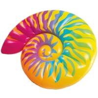 Colchoneta Hinchable Caracola INTEX, 157x127x25 Cm, Multicolor(m-1)