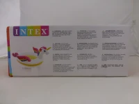 Piscina Hinchable Infantil Unicornio con Pulverizador y Tapón, 193x272x104 Cm, Multicolor(m-5)