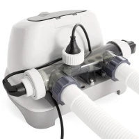 Clorador Salino Intex Krystal Clear E.C.O. 7 G/h QS700 Plus, 43x35x30 Cm, Blanco(m-2)
