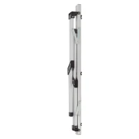 Mesa Plegable de Aluminio Ligera 110x70x70 Cm, Gris(m-6)